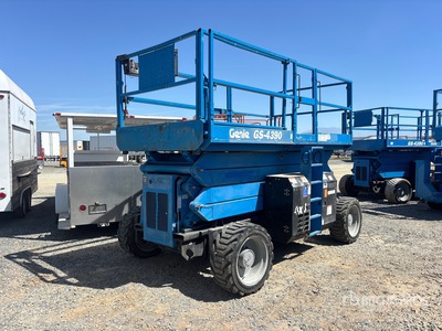 2016 Genie GS4390RT 4x4 Dual Fuel Scissor Lift