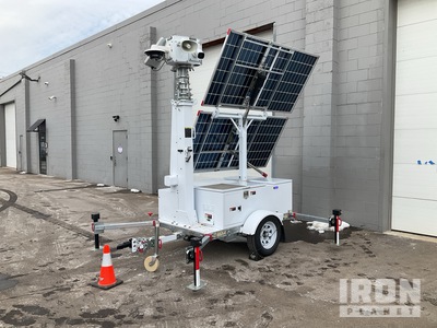 2025 Clearview Towers Hisolo S/A Solar Security Camera Trailer (Unused)