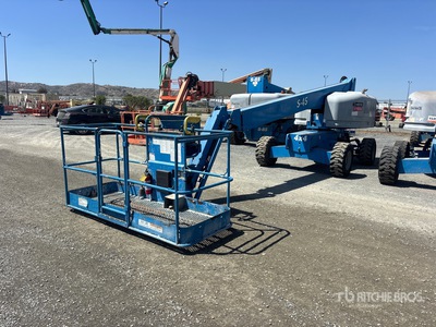 2016 Genie S45 4WD Diesel Telescopic Boom Lift