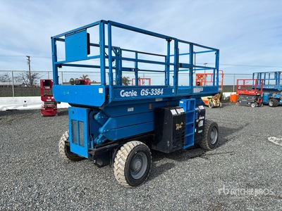 2016 Genie GS3384RT 4x4 Dual Fuel Scissor Lift