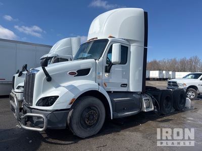 2019 Peterbilt 579 6x4 T/A Day Cab Truck Tractor (Inoperable)