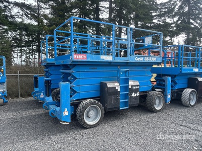 2016 Genie GS-5390 RT 4x4 Diesel Schaarlift