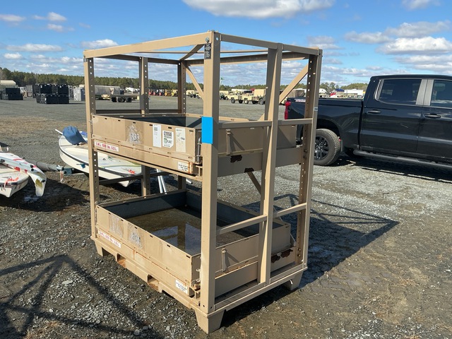 BOH Environmental BSM W/2 BINS Bulk Storage Module