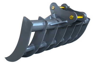 2026 Warrior WBRC12-1620 Excavator Rake - Fits Cat 312 / 10 - 12 ton (Unused)