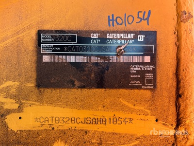 2005 Cat 320C Processor