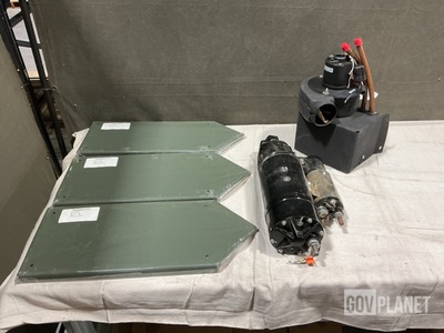 (1) DC Starter, (1) Heater Assembly & Assorted Items