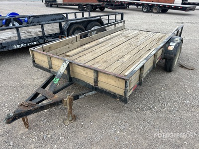 2020 K & S Manufacturing 12 ft S/A مقطورة متعددة الأغراض