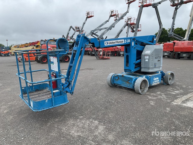 2014 Genie Z34/22N 2WD Electric Articulating Boom Lift