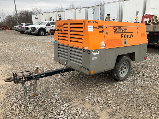 2017 (unverified) Sullair D185PZ14 Mobile Air Compressor 2017 (unverified) Sullair D185PZ14 Mobile Air Compressor