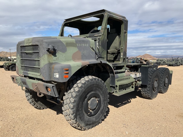 2007 Oshkosh AMK31 MTVR 7 Ton 6x6 Truck Tractor