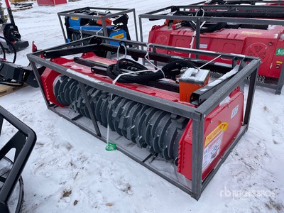 2026 Raytree RMBD72ST 72 in Drum スキッドステア マルチャー (Unused)