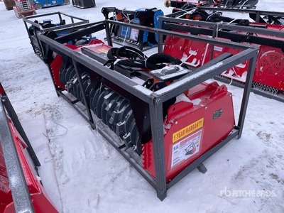 2026 Raytree RMBD72ST 72 in Drum スキッドステア マルチャー (Unused)