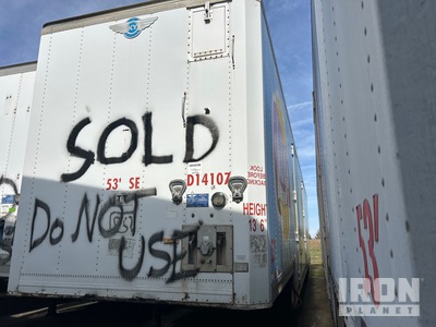 2008 Kentucky 53 ft x 102 in T/A Van Trailer