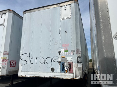 1996 Kentucky 53 ft x 102 in T/A Van Trailer