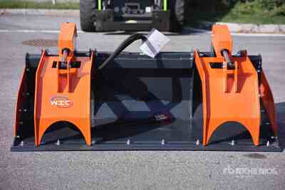 2025 Wig XNZD0172 72 in Skid Steer Grapple Bucket (Unused)