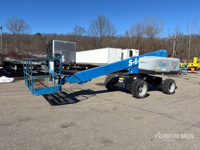 2015 Genie S-60X 4WD Diesel Telescopic Boom Lift