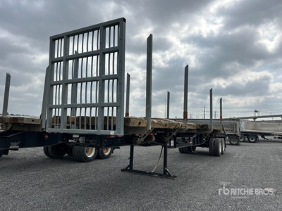 2015 Manac 23242A209 42 ft T/A مقطورة جذوع