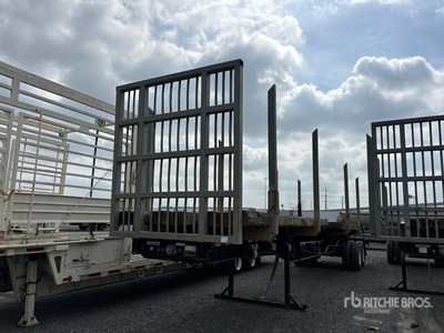 2015 Manac 23242A209 42 ft T/A مقطورة جذوع