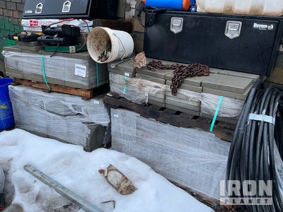 12"x 12"  brick pavers 3 pallets 12" pavers