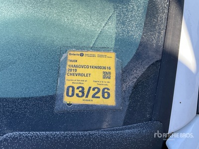 2019 Chevrolet 4500 4x2 Camion fourgon