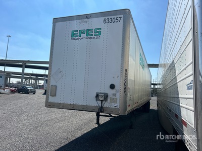 2013 Wabash DVCVHPC 53 ft x 102 in T/A Van Trailer