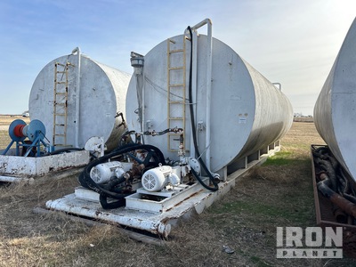 Enertech  500 bbl Skid-Mounted Frac-tank
