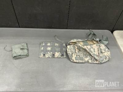 (65) First Aid Kit Inserts, (27) M4 Three Mag Pouches & Assorted Items
