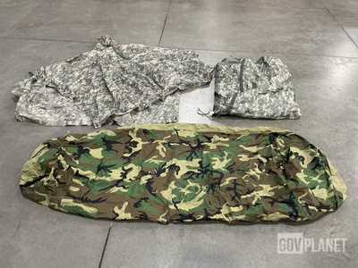 (11) Wet Weather Ponchos, (7) Bivy Covers & Assorted Items