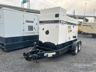 2018 Multiquip DCA125SSIU4F 100 kW Skid-Mounted Generator Set