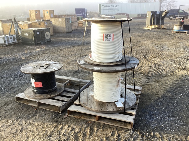 (1) Roll of Monroe Electrical Cable & (2) Rolls of Marine Tech Cable