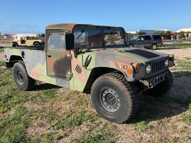 2007 AM General M1097R1 HMMWV 2 Door Soft Top w/Truck Body