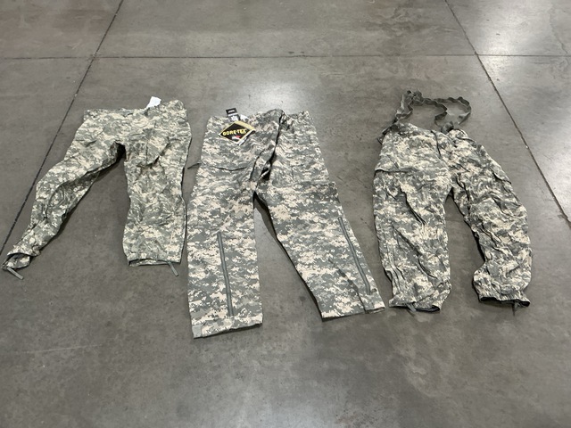 (142) Assorted Pairs of Trousers & (3) Extreme Cold Weather Paraka Liners