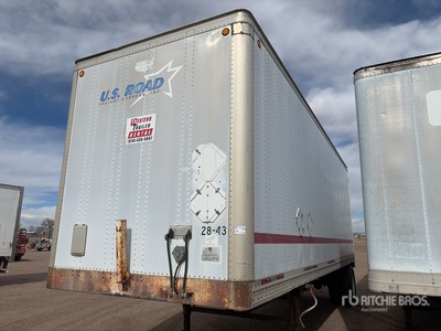 1995 Wabash DSA102FF 28 ft x 102 in S/A Przyczepa furgon