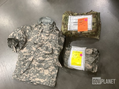 (20) Cold Weather Parkas, (22) Wet Weather Jackets & Assorted Items