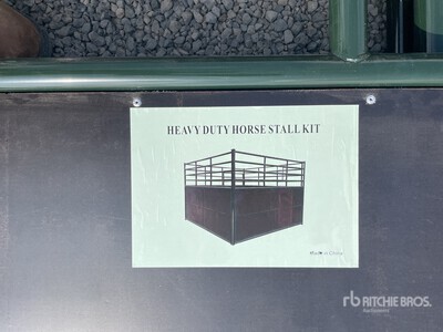 2024 RanchMaster HRS627 9 ft 6 in Horse Stall Kit Attrezzatura per bestiame (Unused)
