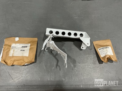 (1) Landing Gear Bracket Assembly, (4) Oil Screen Assemblies & Assorted Items