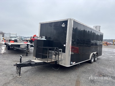 2023 Maximum 20 ft T/A Food Concession Trailer