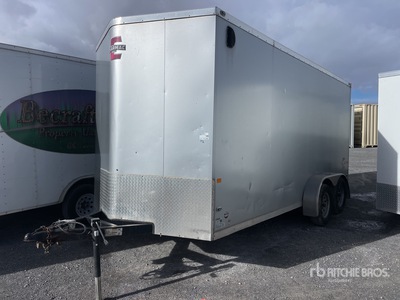 2018 Charmac 16 ft T/A Enclosed Trailer