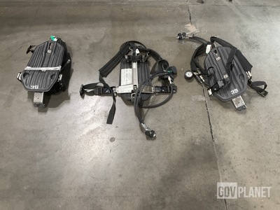 (3) Interspiro 336-890-152 Carrier Assembly Harnesses