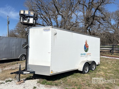 2022 Forrest River Vulcan 17 ft T/A Fire Suppression مقطورة ذو كبينة مغلقة