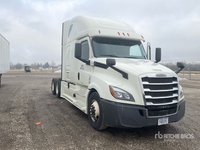 2018 Freightliner Cascadia 126 تراكتور شاحنة كابينة النوم (ثنائية المحور)