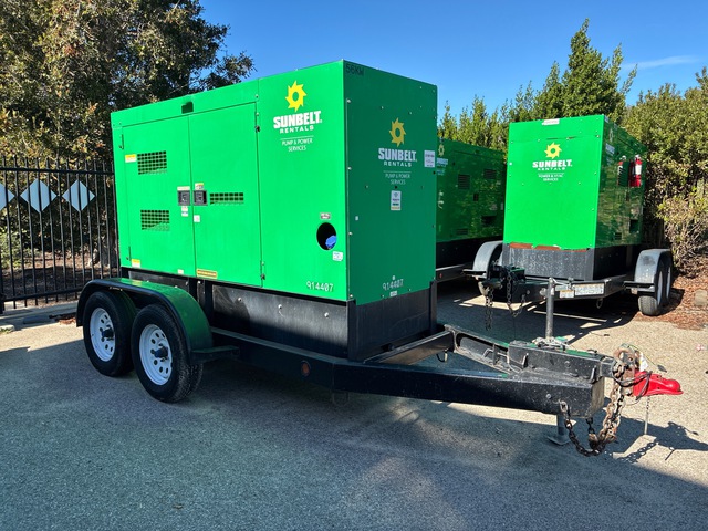 2016 Multiquip DCA-70SSIU4F 56 kW Mobile Generator Set