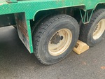 Underbody with Left Front Drive Tires
