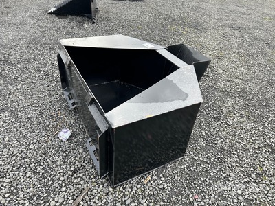 2025 Kit Containers QT-CB-075 51.5 in 0.75 cyd Concrete Skid Steer Bucket