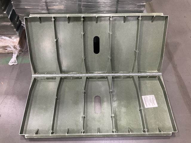 (45) Plastics Research 102418 Rack Containers