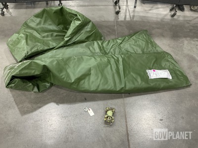 (1) Vehicular Cover, (1) Shaft w/Joint, (13) Brace Assemblies & Assorted Items