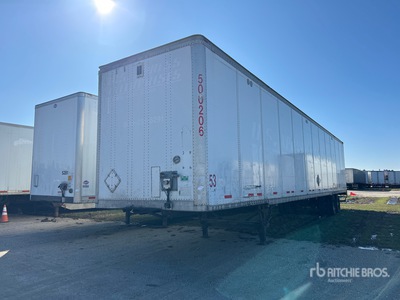 2005 Wabash 53 ft x 102 in T/A Van Trailer