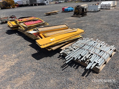 Quantity of Miscellaneous Stands & Road Signs