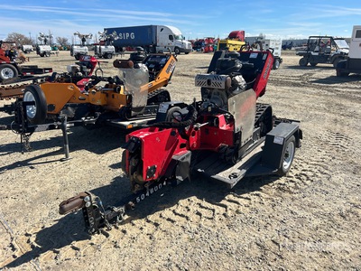 2021 Barreto E30SGB Walk Behind Stump Grinder w/ Barreto Trailer
