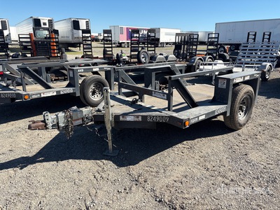 2018 JLG 449 8 ft S/A Rimorchio pianale